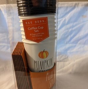 Rae Dunn Holiday Pumpkin Spice Coffee Cups